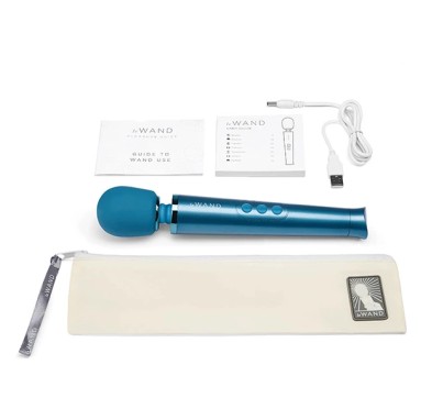 Masażer - Le Wand Petite Massager Blue